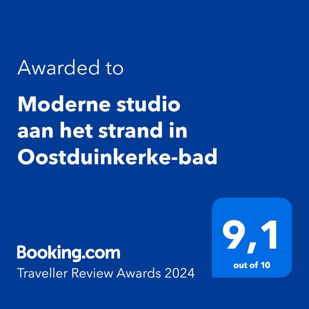 Moderne Studio Aan Het Strand In Oostduinkerke-Bad Koksijde Exterior foto